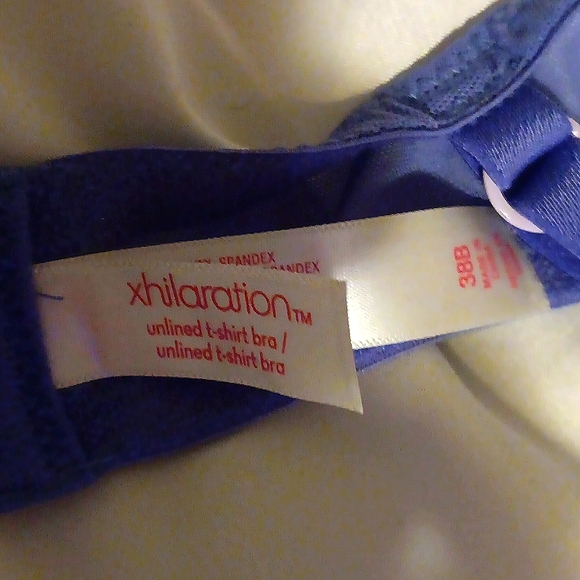 Xhilaration Unlined T-shirt Bra- sheer periwinkle - Picture 6 of 6